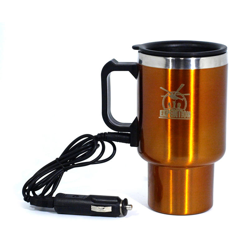 Автокружка 450мл от прикуривателя в ассортименте