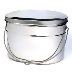 Котелок 16л крышка без ручек нерж. сталь