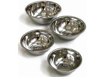 Миска из нержав. стали глубокая 12см